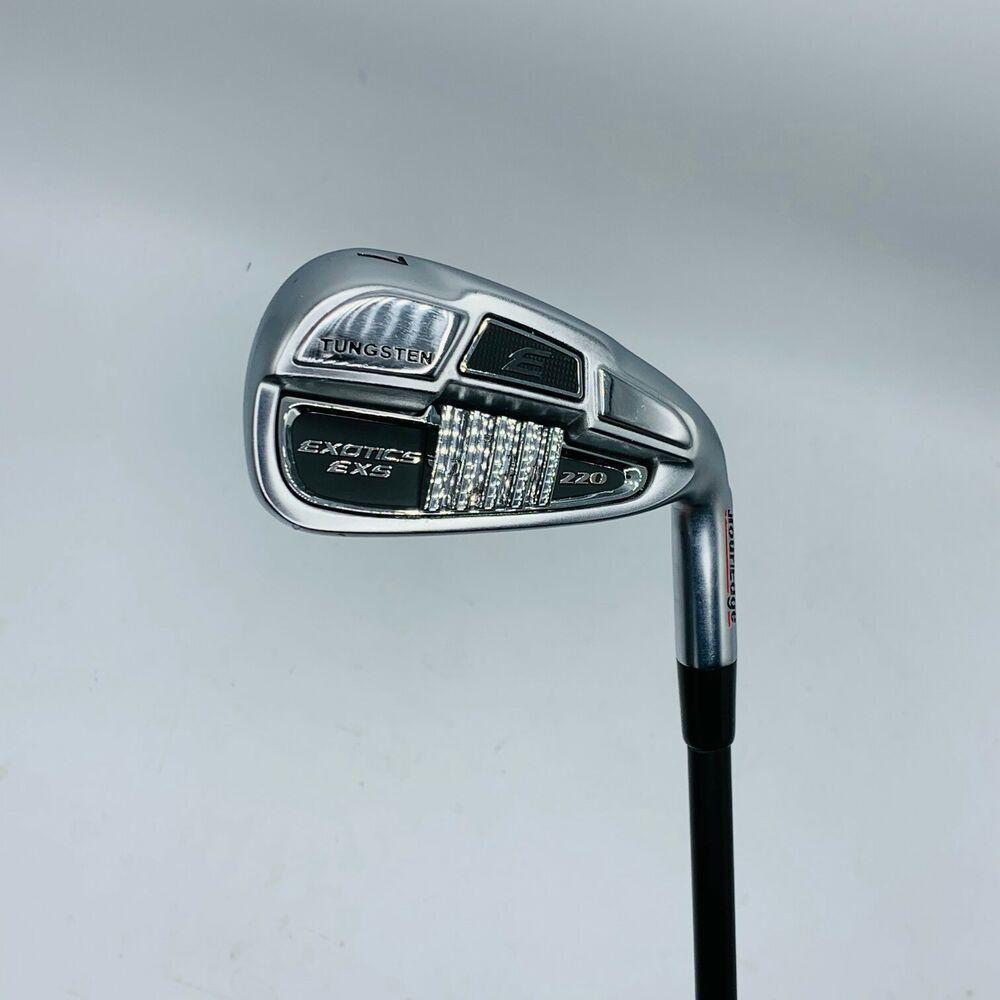 Tour Edge EXS 220 Irons #4-GW +SW Graphite KBS Tour 60 Senior Flex RH