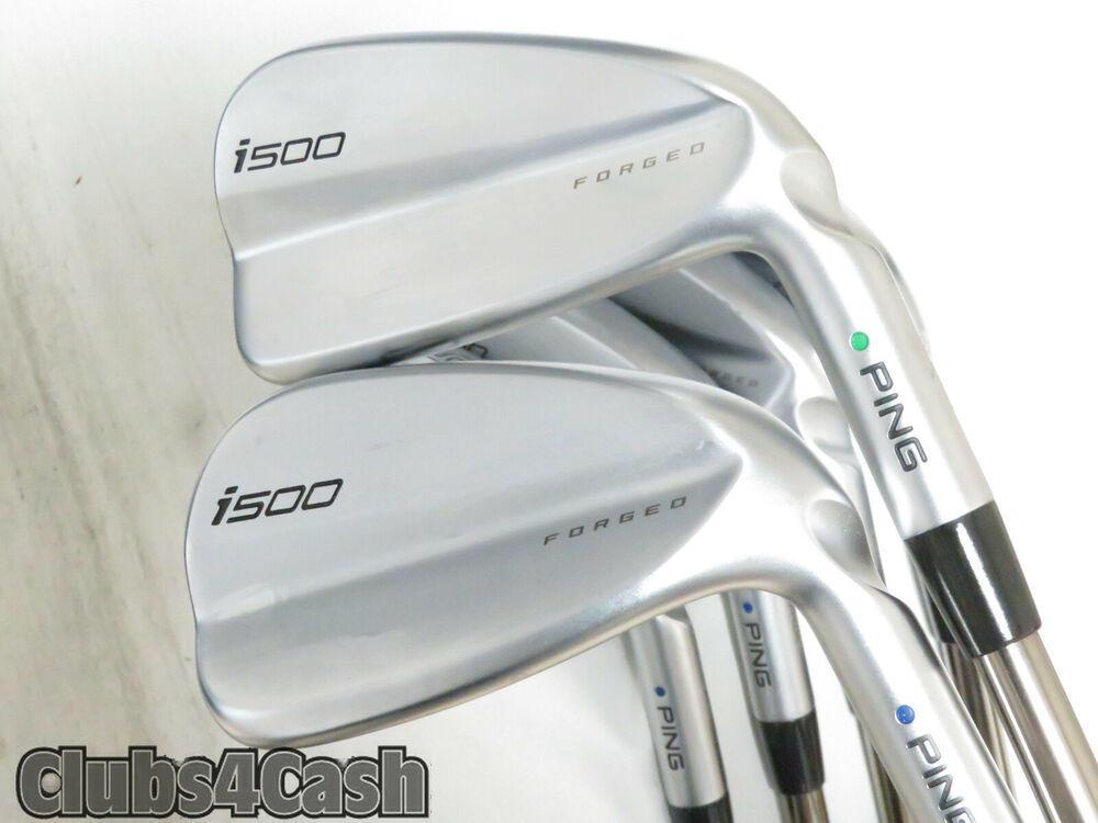 PING i500 Irons Green Blue Dot Graphite Recoil ES 780 F3 Regular Flex 5-P