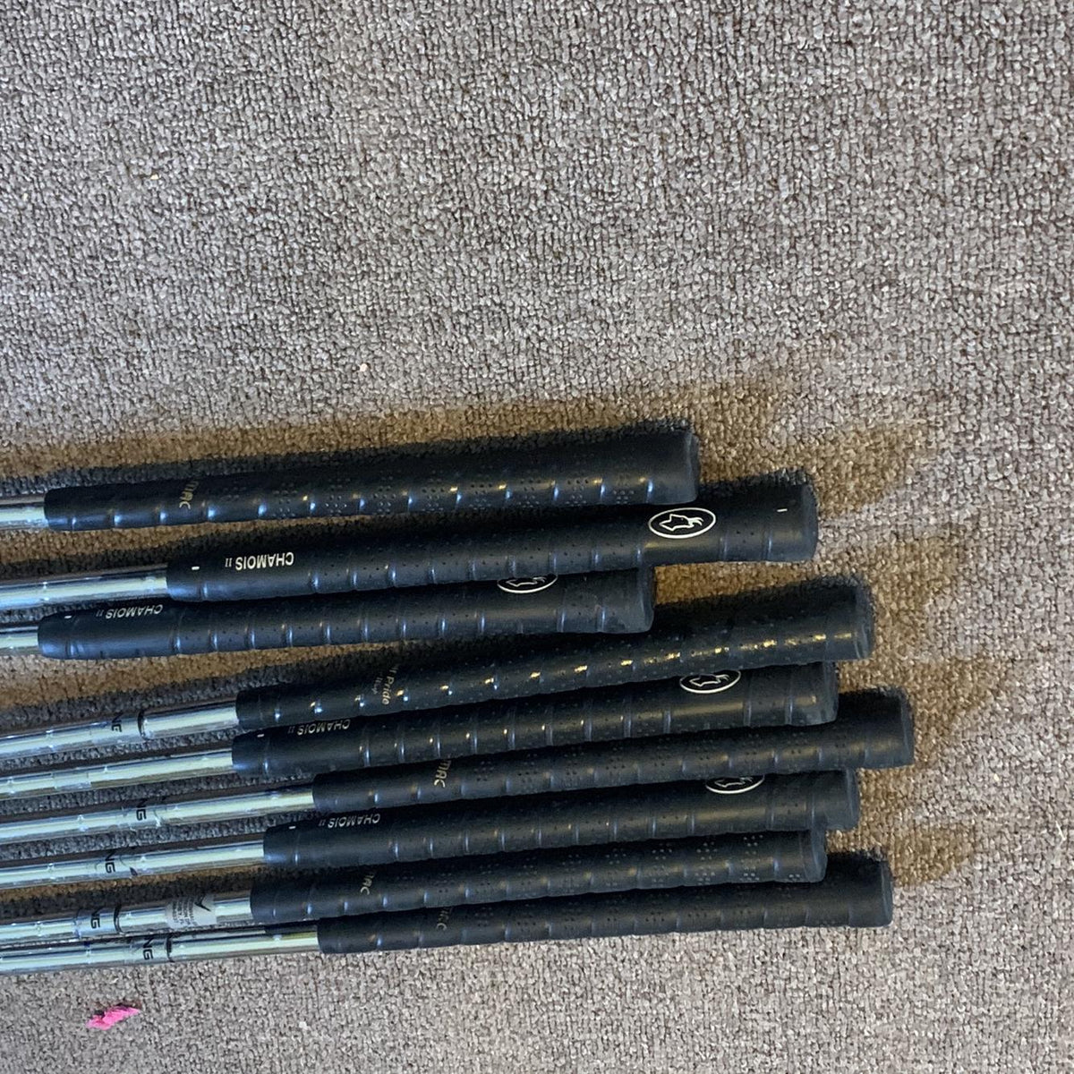 Used Right Handed ping Eye 2 + / orange dot / rare / Stiff Flex / Steel / Graphite Shaft Iron Set