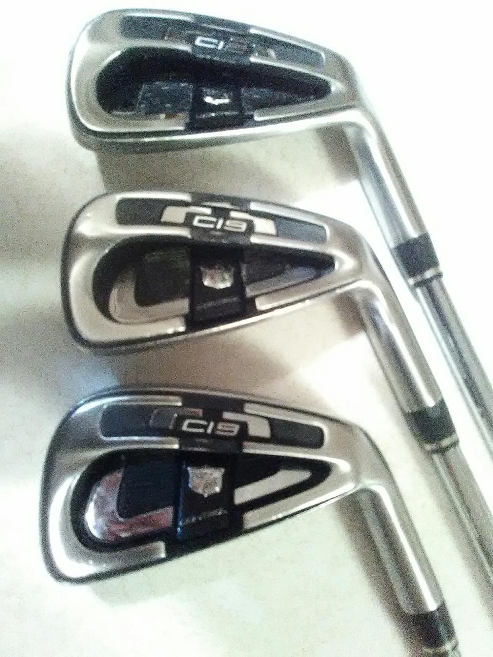 Used Men's Wilson Staff Right Handed Iron Set Regular Flex Steel Shaft