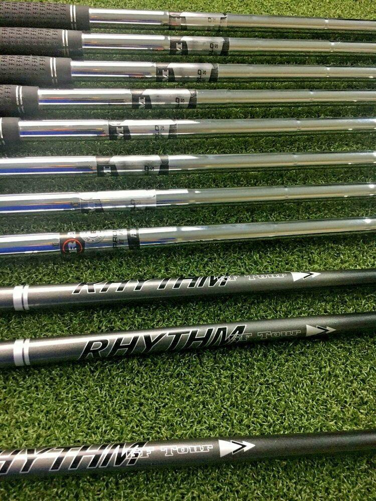 RAM FX GOLD 1,3,5 Woods & 3-PW Iron Set Combo / RH / Stiff / HC's / NICE /mm3554