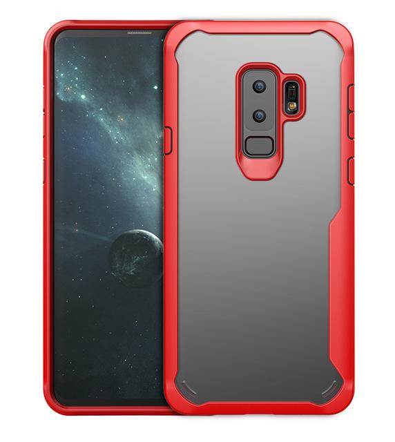 Phone Case - Luxury Double Protection Clear Acrylic & Soft TPU Shockproof Phone Case For Samsung Galaxy Note9/8 S9/S8 Plus