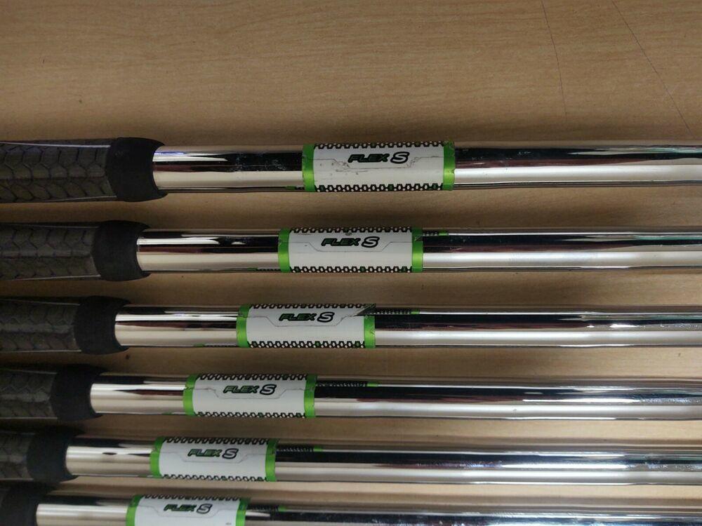 Taylormade RBZ Rocketballz Hybrid Iron Set 4-9, AW Stiff Flex Steel Shaft