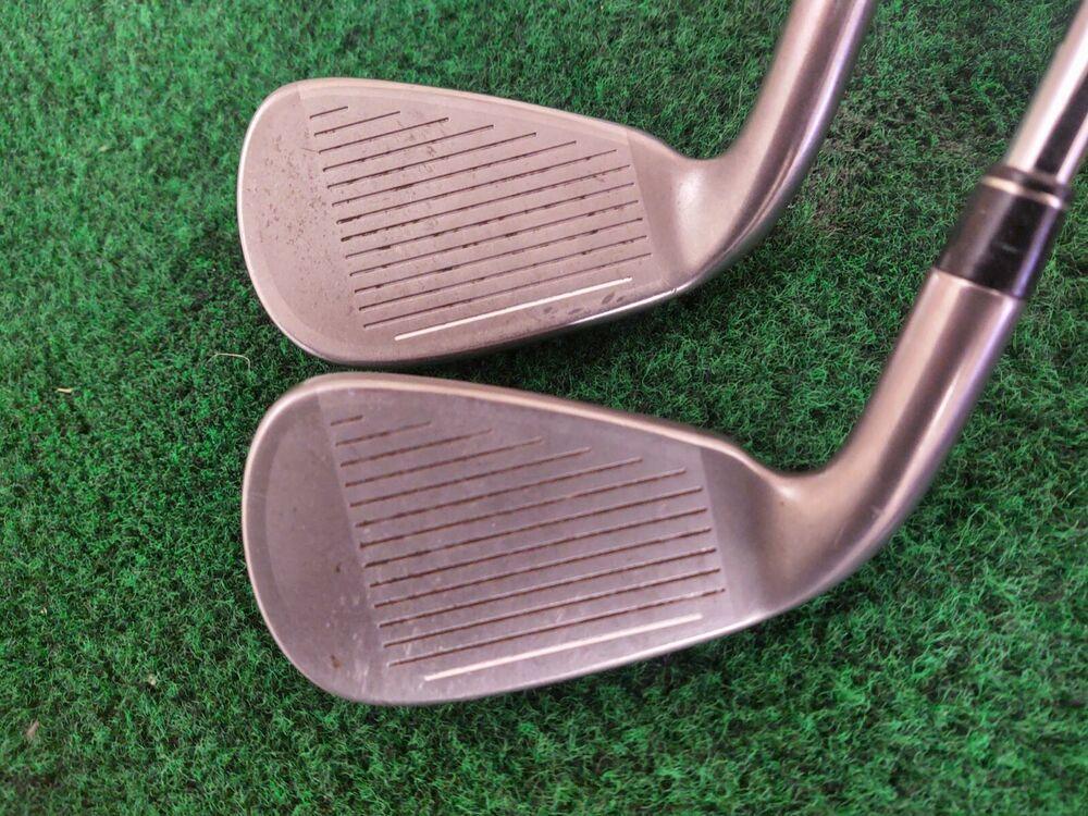 Taylormade RBZ Rocketballz Hybrid Iron Set 4-9, AW Stiff Flex Steel Shaft
