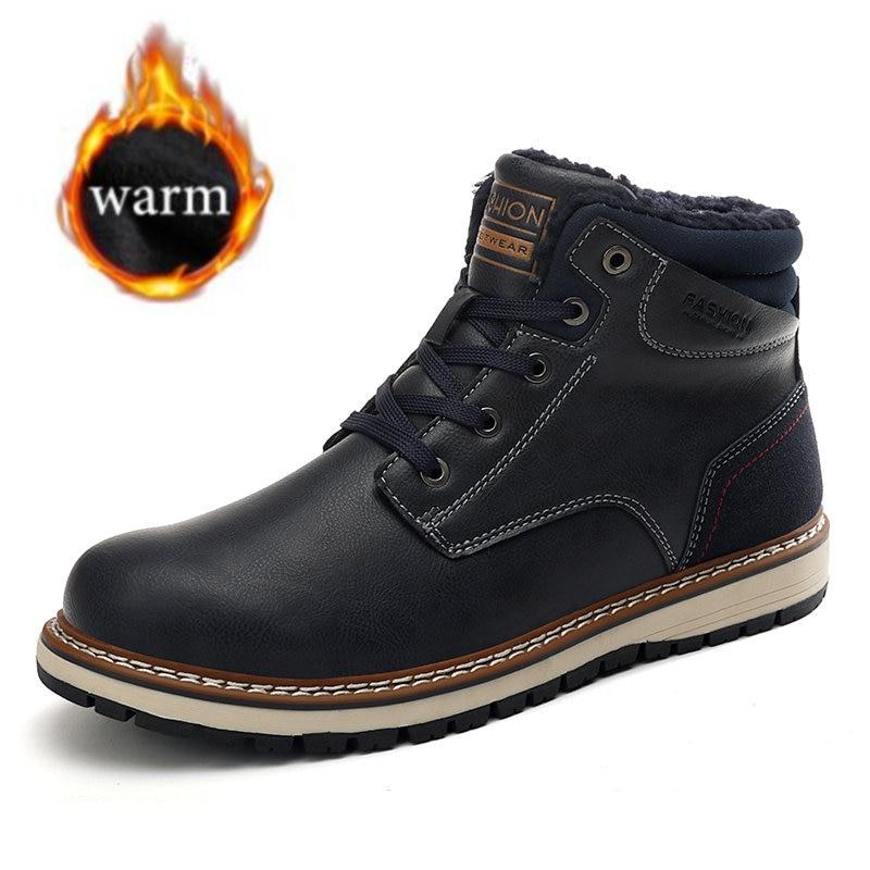 Shoes - New Fashion Winter Men's Warm Plush Snow Boots