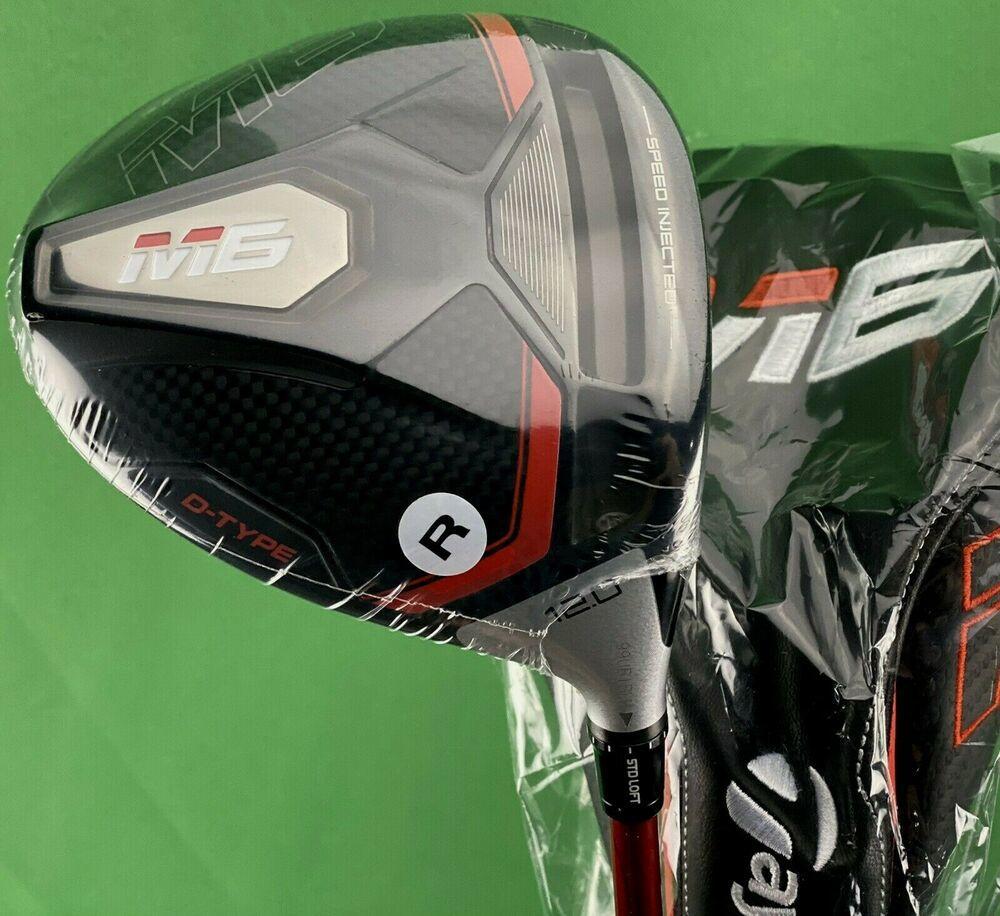 TaylorMade M6 D-Type Driver 12* Project X EvenFlow 5.5 Regular R-Flex NEW #79591