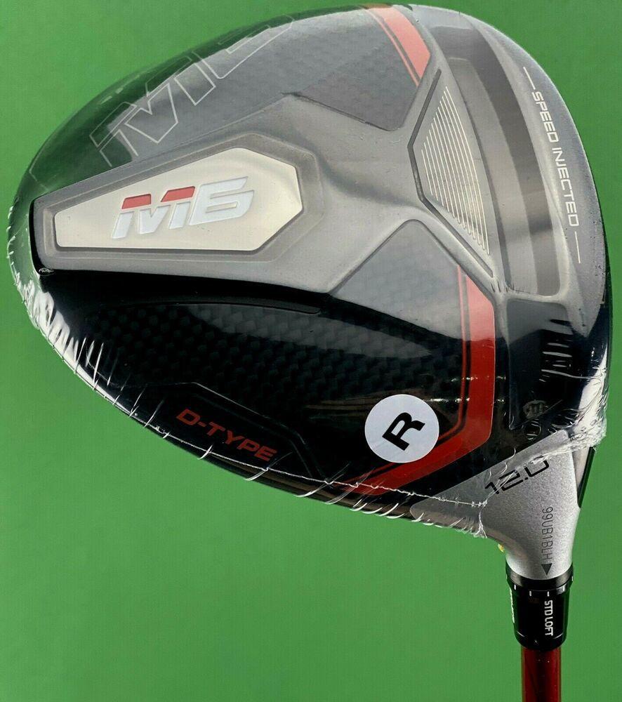 TaylorMade M6 D-Type Driver 12* Project X EvenFlow 5.5 Regular R-Flex NEW #79591