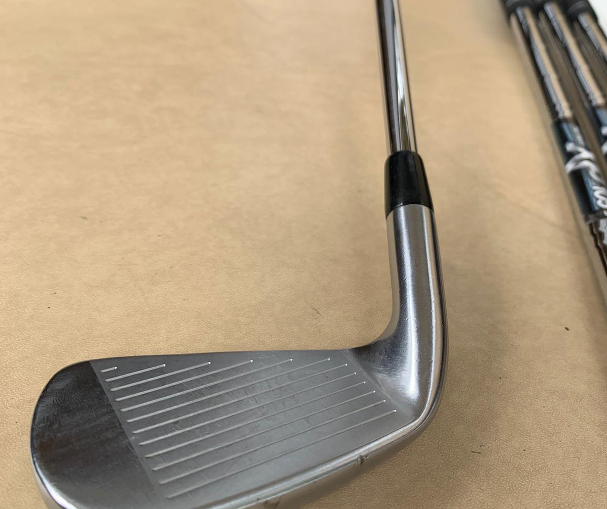 Men's Right Handed Titleist CB 714 Forged Stiff Flex Steel Shaft Iron Set (3-PW)