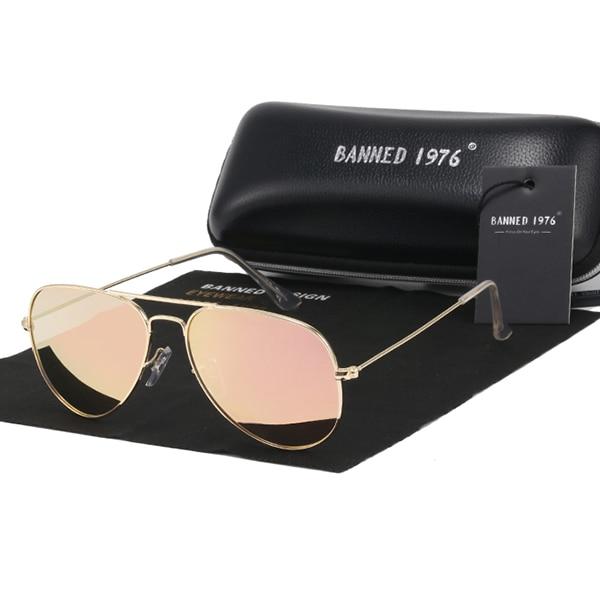 Classic HD Polarized Metal Frame Fashion Sunglasses