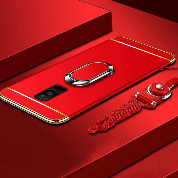 Phone Case - Luxury Ultra Thin 3 IN 1 Plating Magnetic Ring Holder Case For Samsung Note 9/8 S9 S8/Plus S7 S6/Edge