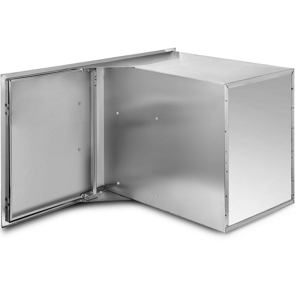 Outdoor Kitchen BBQ Door Drawers Combo 35.4x23.6" Stainless Steel BBQ Island