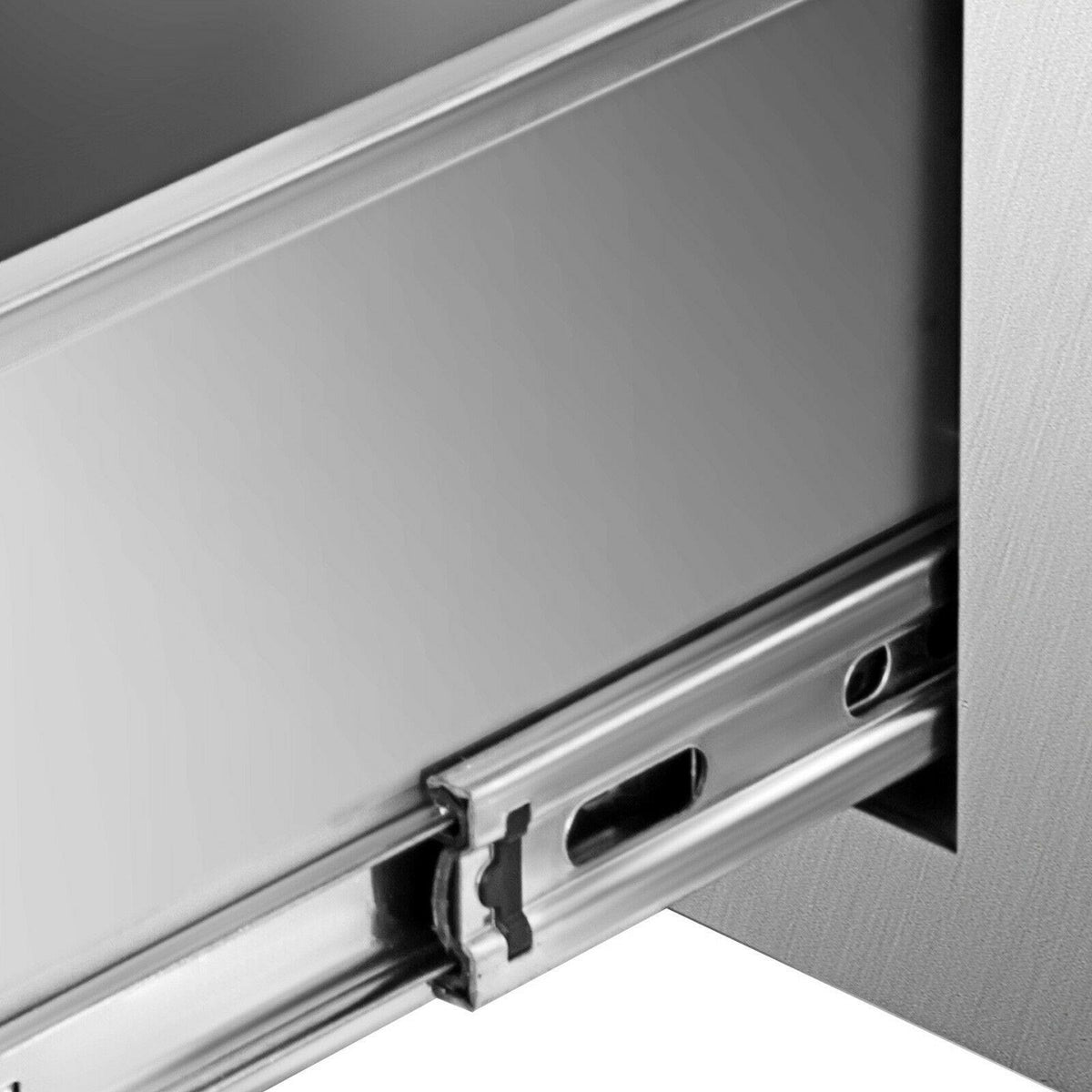 Outdoor Kitchen BBQ Door Drawers Combo 35.4x23.6" Stainless Steel BBQ Island