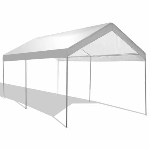 Modern 10 x 20 Steel Frame Portable Car Canopy Shelter