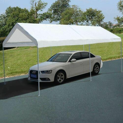 Modern 10 x 20 Steel Frame Portable Car Canopy Shelter