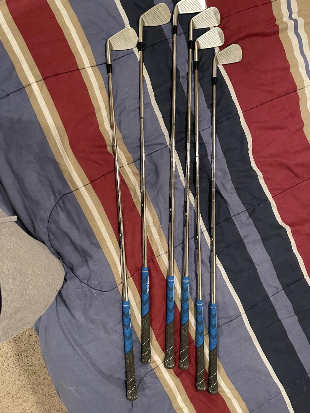 Used Men's Titleist Right Handed AP2 716 Iron Set Stiff Flex Steel Shaft (4-pw)