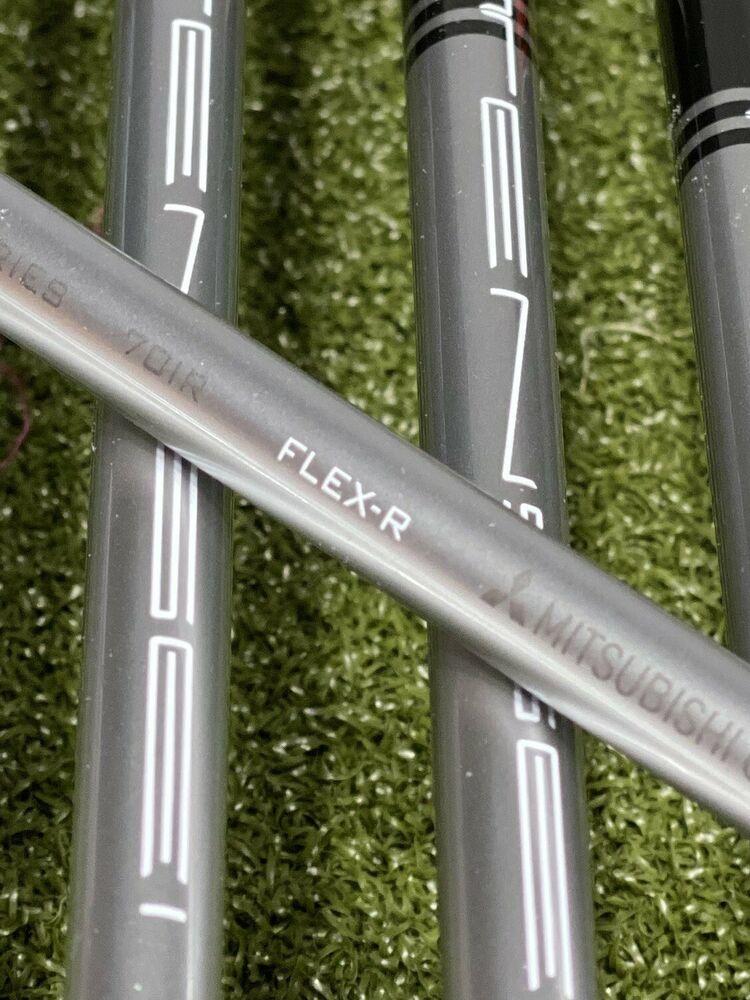 TaylorMade M5 Iron Set 4-AW LEFT Hand Graphite Tensei CK Orange R-Flex NEW 79729