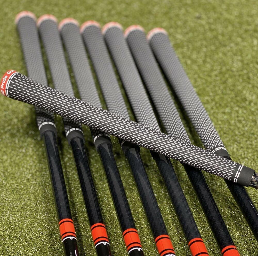 TaylorMade M5 Iron Set 4-AW LEFT Hand Graphite Tensei CK Orange R-Flex NEW 79729