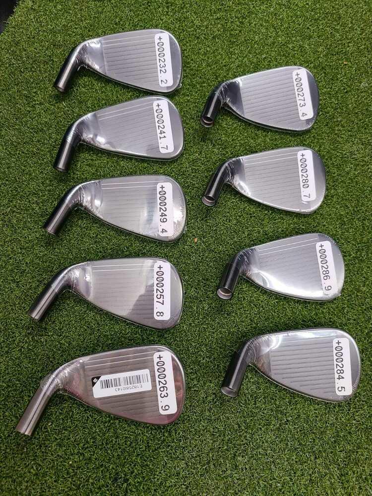 Callaway Big Bertha CF 19` 4-Pw+SW+AW Heads Iron Set, RH, HEADS ONLY- BRAND NEW