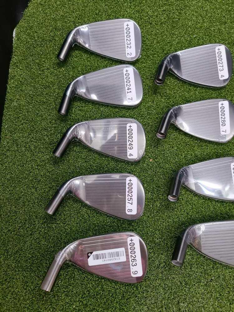 Callaway Big Bertha CF 19` 4-Pw+SW+AW Heads Iron Set, RH, HEADS ONLY- BRAND NEW