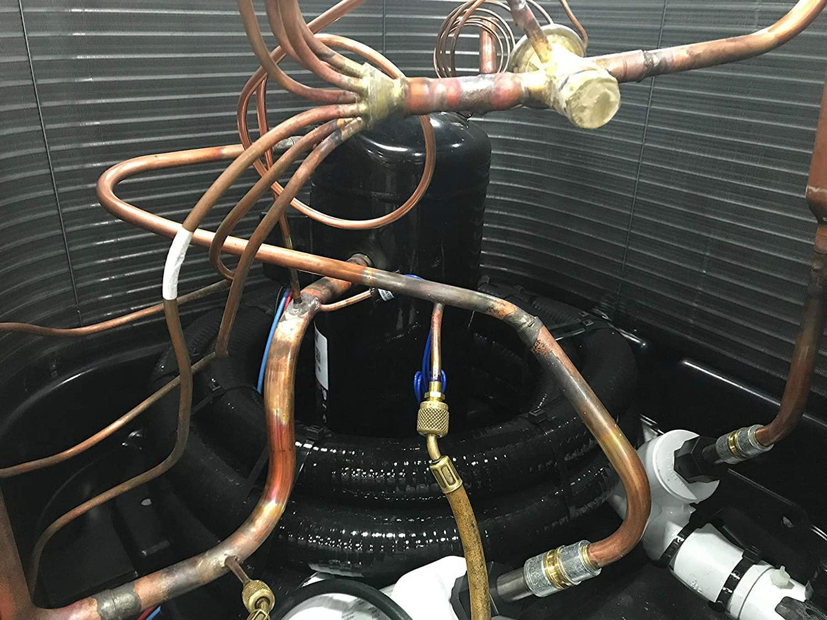 Puri Tech Quiet Heat 112,000BTU Pool Heat Pump with Savings Optimizer