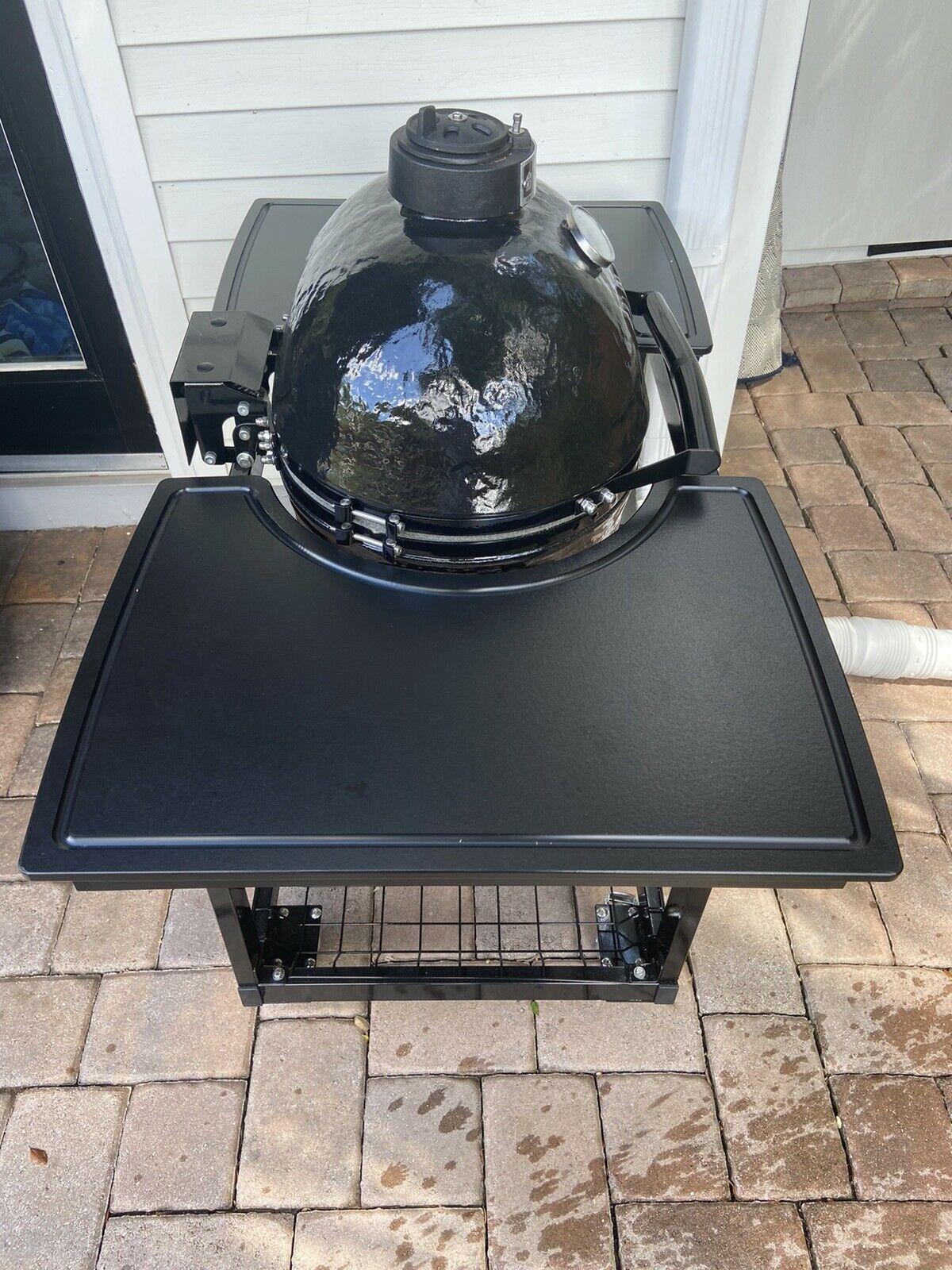 Primo Ceramic Grill, Stand Cart, Side Tables & Cover - Local Pick Up Only