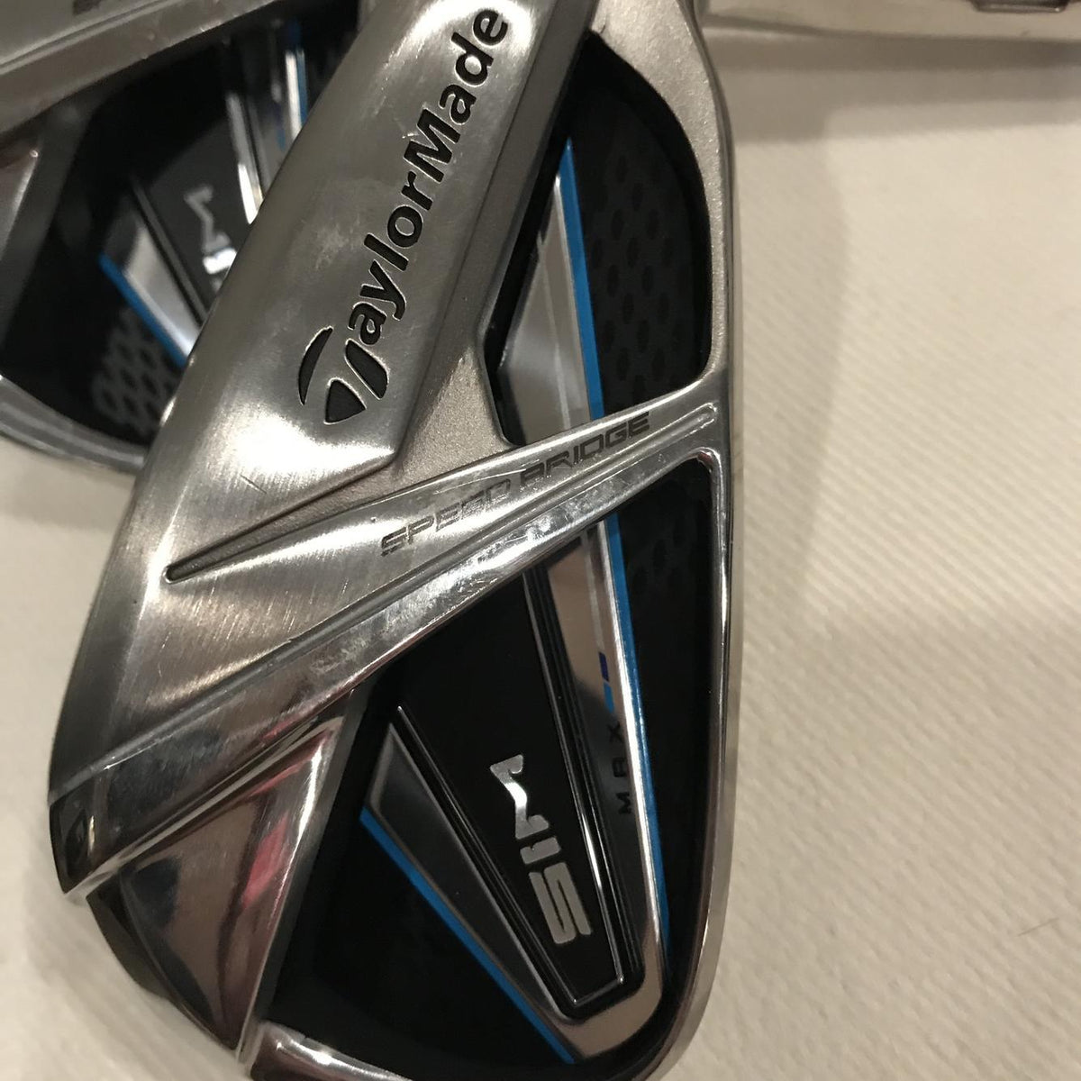 Men's Right Handed SIM Max Senior Flex Graphite Shaft Iron Set