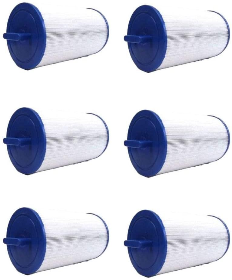Unicel Spa Waterway 35 SqFt Replacement Filter Cartridge Pleatco PWW35L (6 Pack)