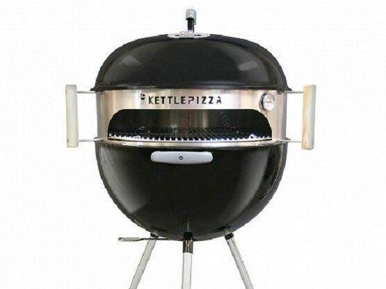 KettlePizza Wood Fired Charcoal Grill Pizza Oven Kit for 18.5 and 22.5 in. Grill