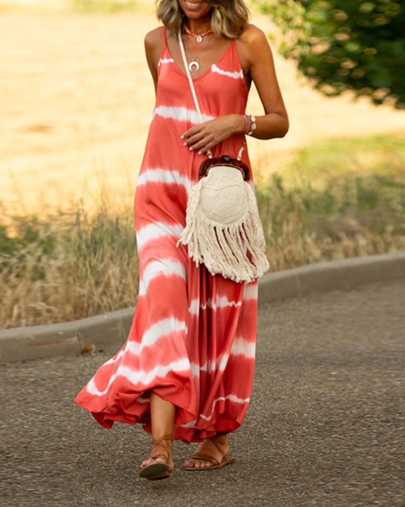 Tie Dye Maxi Dress