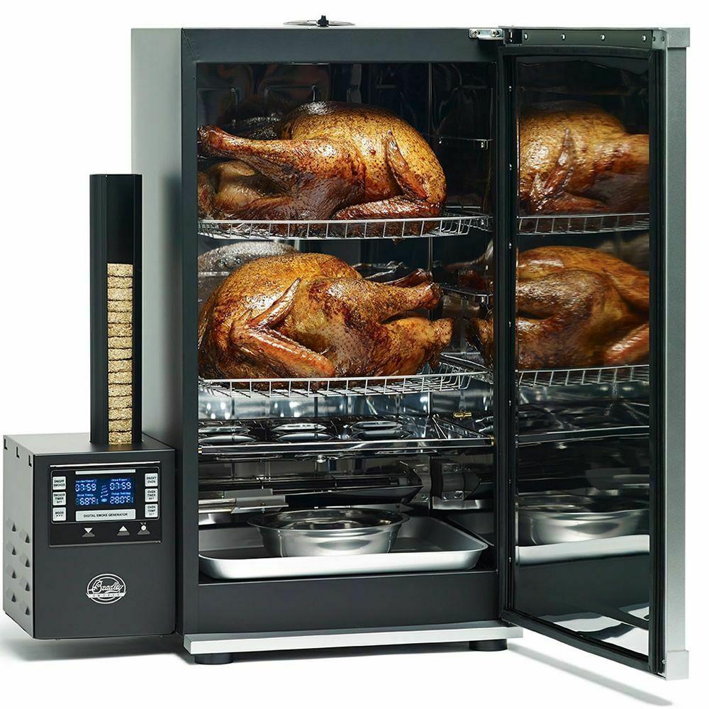 Bradley Smoker Digital 4 Rack Electric Meat / Food Smoker - BTDS76P