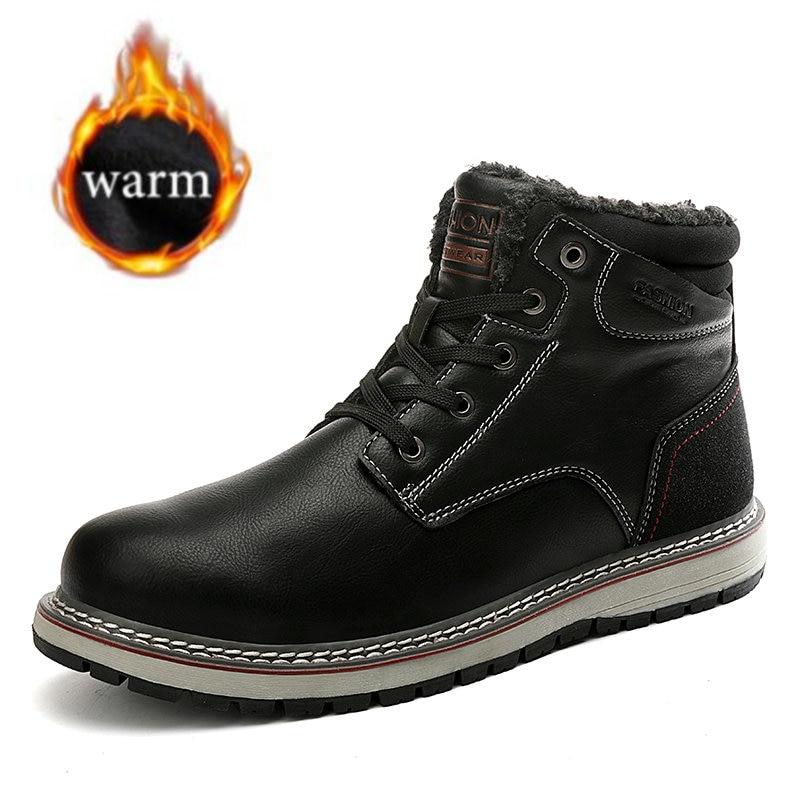 Shoes - New Fashion Winter Men's Warm Plush Snow Boots