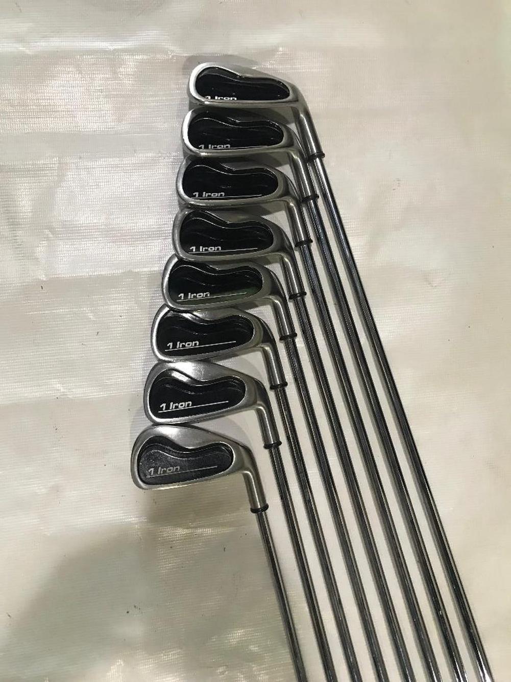 Used Single Length 1 Iron 3i-pw Steel Regular Golf Iron Or Hybrid Sets