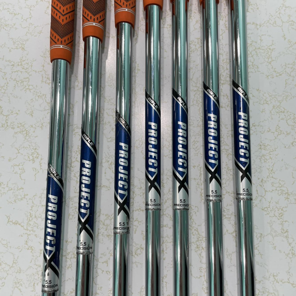 Men's Right Handed Ping Anser forged 2010 Black Dot Regular Flex Steel Shaft Iron Set
