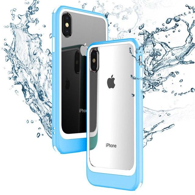 Phone Case - Luxury Shockproof PC + TPU Protection Case For iPhone X XS XR XS Max 8 7/Plus