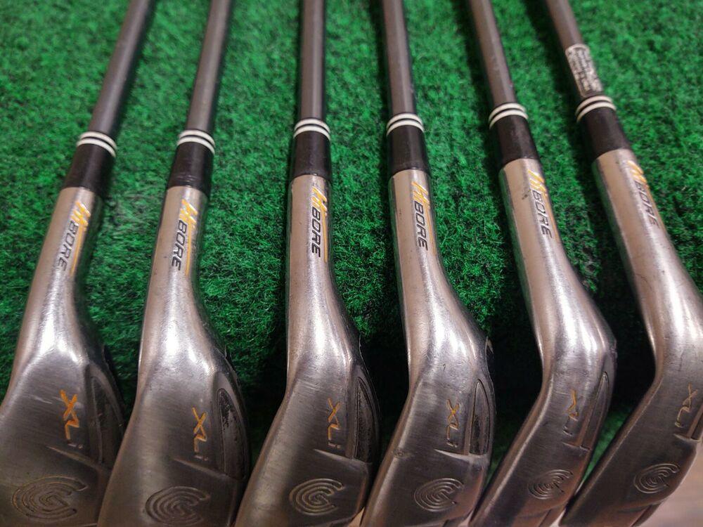 Cleveland HiBore XLI 6-PW,DW Graphite Shaft Regular Flex w Headcovers
