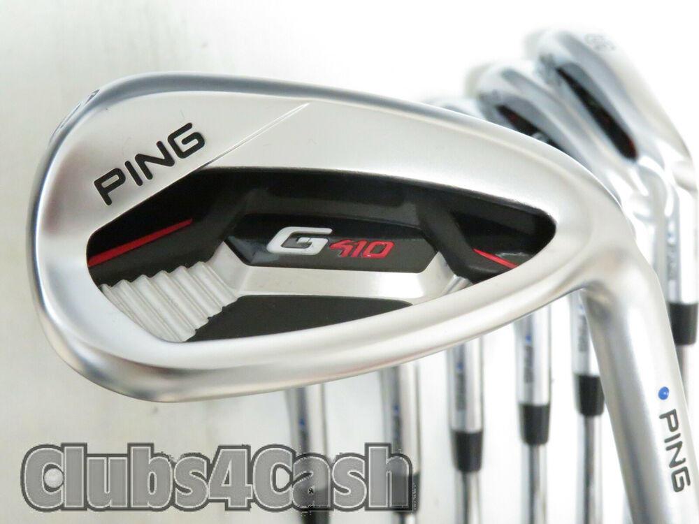 PING G410 Irons Blue Dot AWT 2.0 Regular Flex 5-P,U,S .. Shop wear
