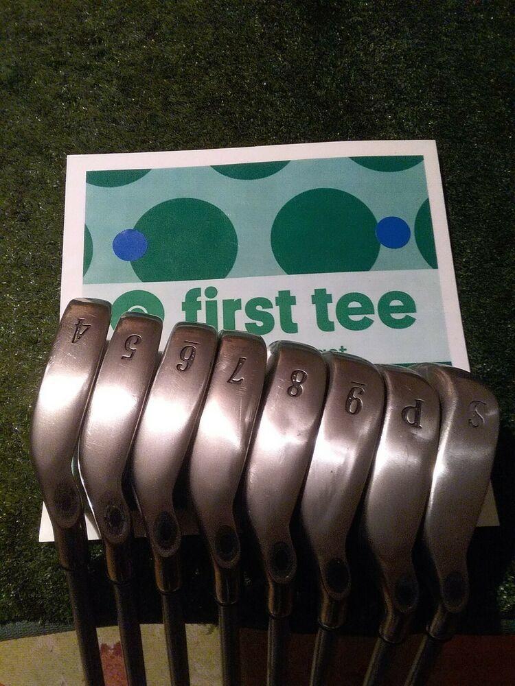 Callaway Ladies Hawkeye Tungsten Injected Titanium Irons set 4-SW Ladies Graphit