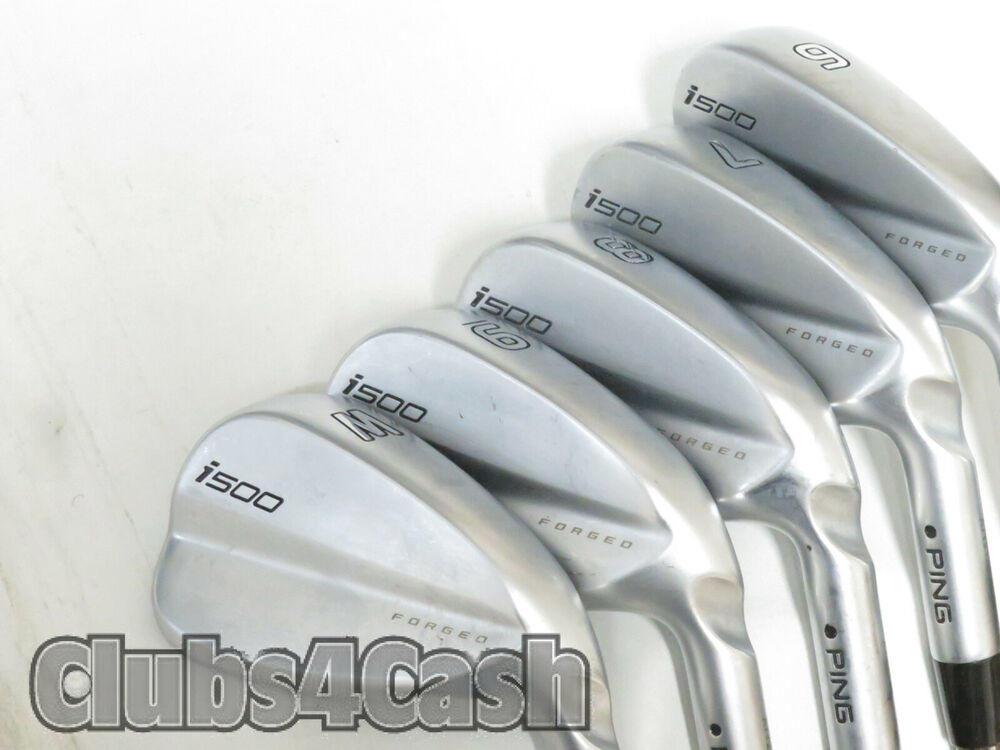 PING i500 Irons Black Dot Graphite Recoil ZT9 470 F4 Stiff Flex 6-P