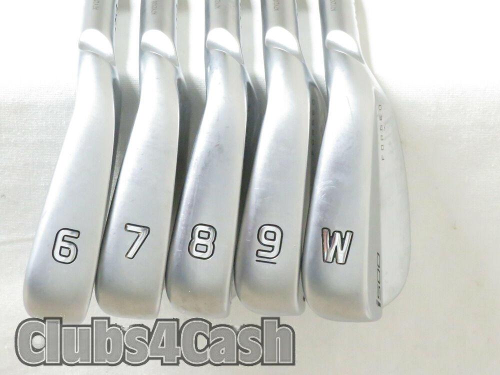 PING i500 Irons Black Dot Graphite Recoil ZT9 470 F4 Stiff Flex 6-P