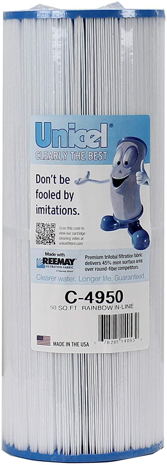 Unicel C-4950 Hot Tub and Spa 50 Sq. Ft. Replacement Filter Cartridge for C-4326 and C-4625 cartridges (6 Pack)