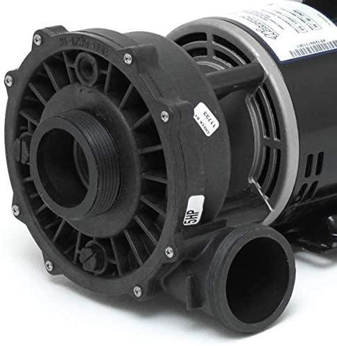 Waterway Plastics 3722021-1D Executive 56 Frame 5 Horsepower Spa Pump, 230-Volts