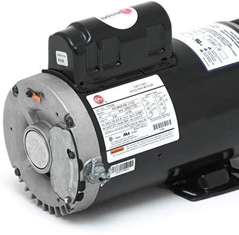 Waterway Plastics 3722021-1D Executive 56 Frame 5 Horsepower Spa Pump, 230-Volts