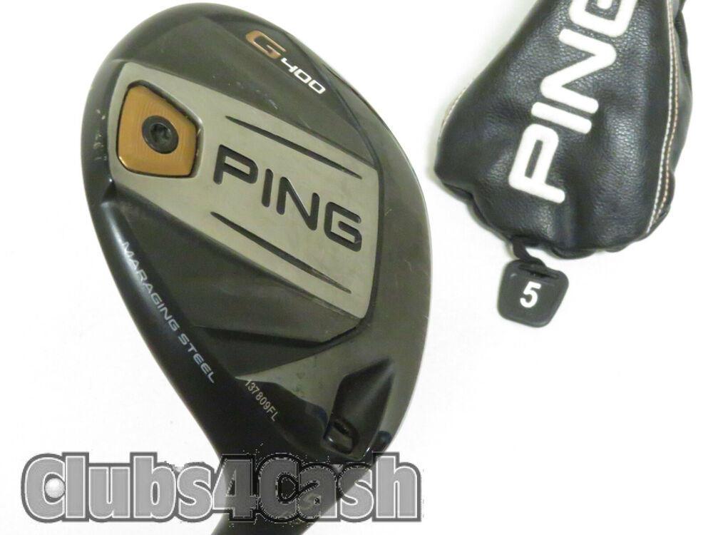 PING G400 Fairway 17.5* 5 Wood Alta CB 65 Stiff Flex +Cover & Tool