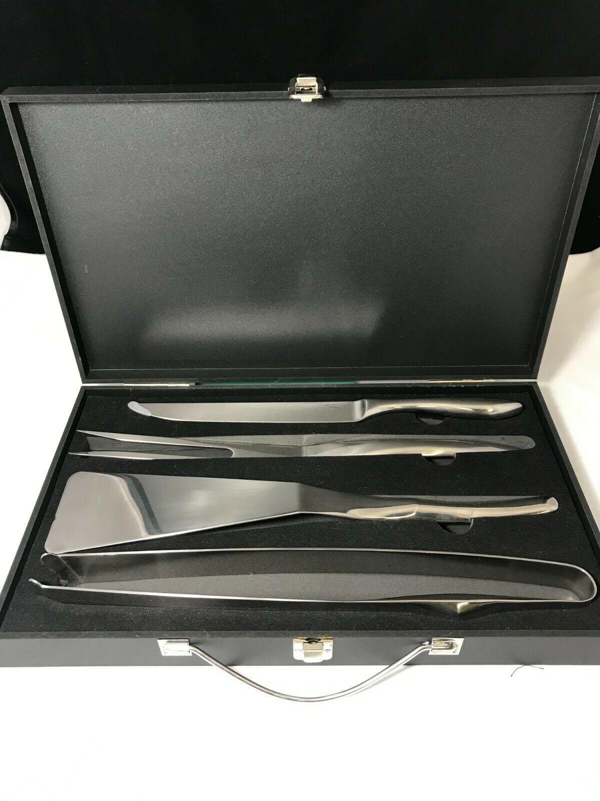 Philippi Wave BBQ Set ; 4pcs ; Stainless Steel