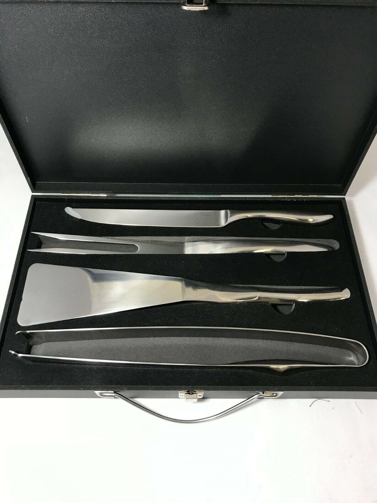 Philippi Wave BBQ Set ; 4pcs ; Stainless Steel