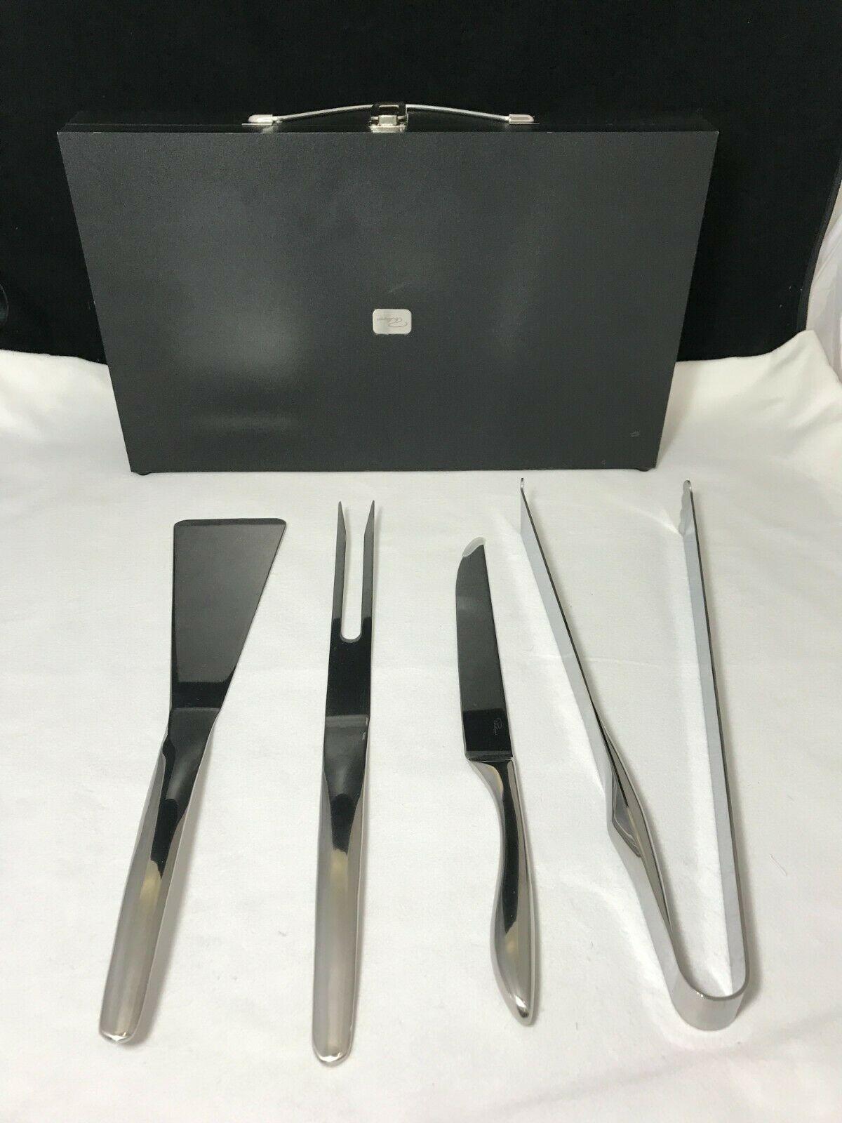 Philippi Wave BBQ Set ; 4pcs ; Stainless Steel