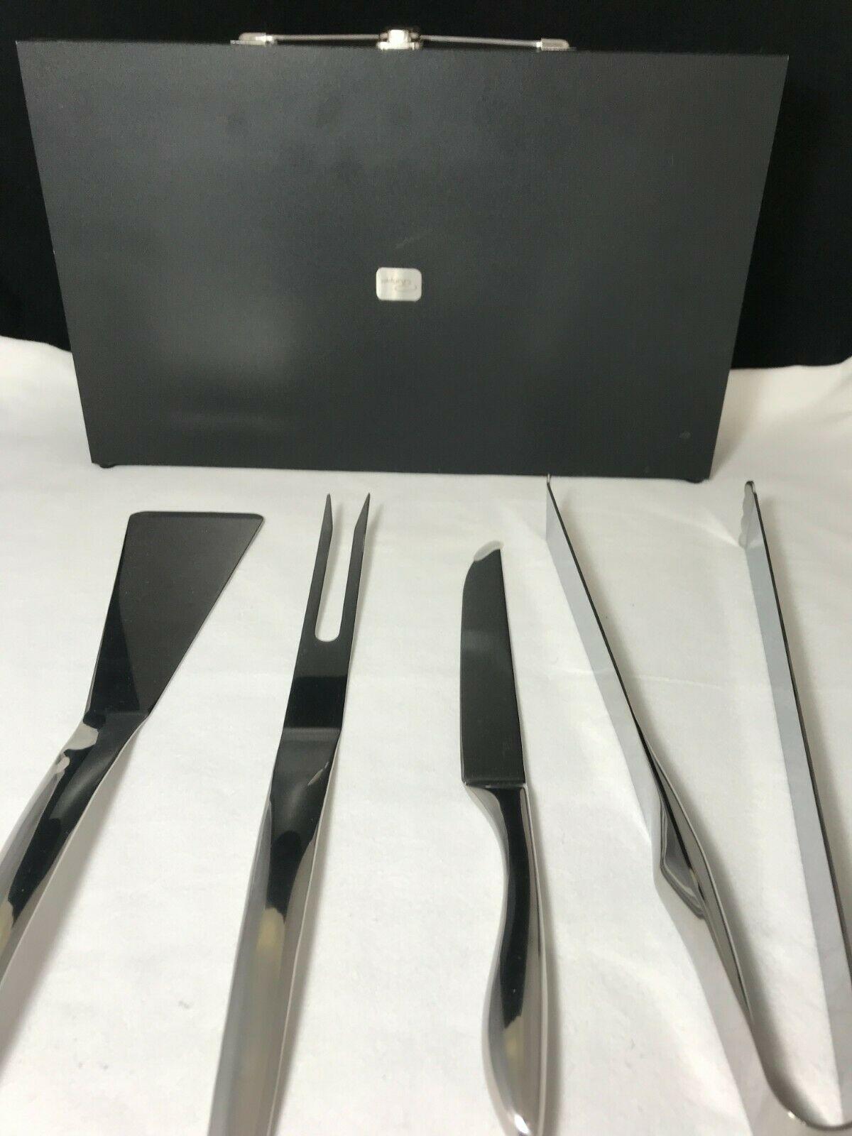 Philippi Wave BBQ Set ; 4pcs ; Stainless Steel