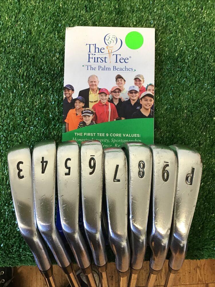 Titleist 712 CB Forged Iron Set 3-PW Tour Issue X100 Extra Stiff Steel Shafts