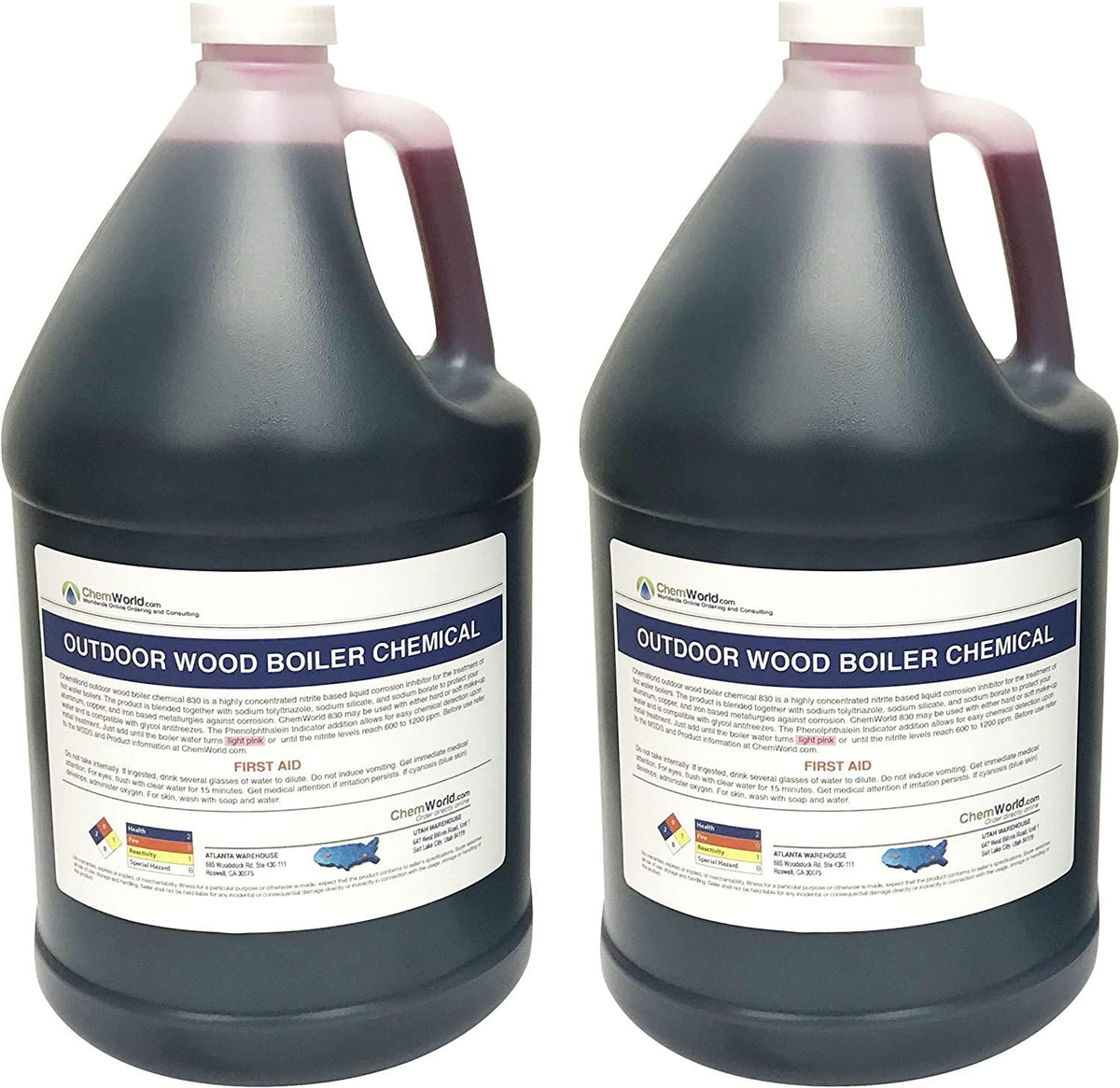 Boiler Rust Inhibitor - Wood Boiler Chemical - 2 Gallons - Treats 500 to 1,000 gallons of Fresh Water