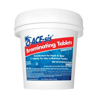 niques O-ACE-sis Tablet Brominating Chemicals 4 lb. - Of: 8